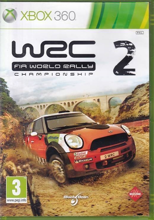 WRC FIA World Rally Championship 2 - XBOX 360 (B Grade) (Genbrug)